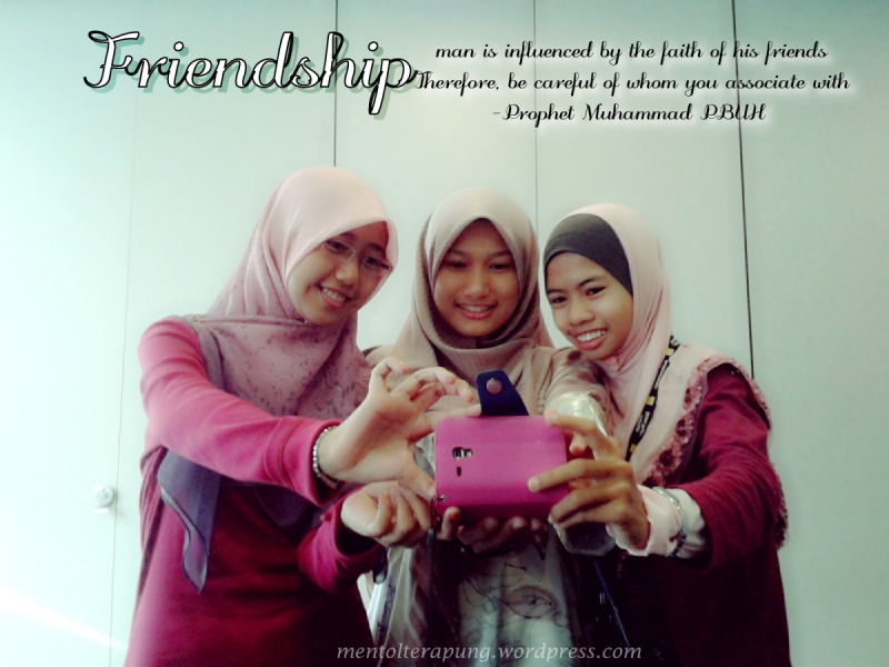 the best friendship is when both are reminding each other for the sake of Allah :)